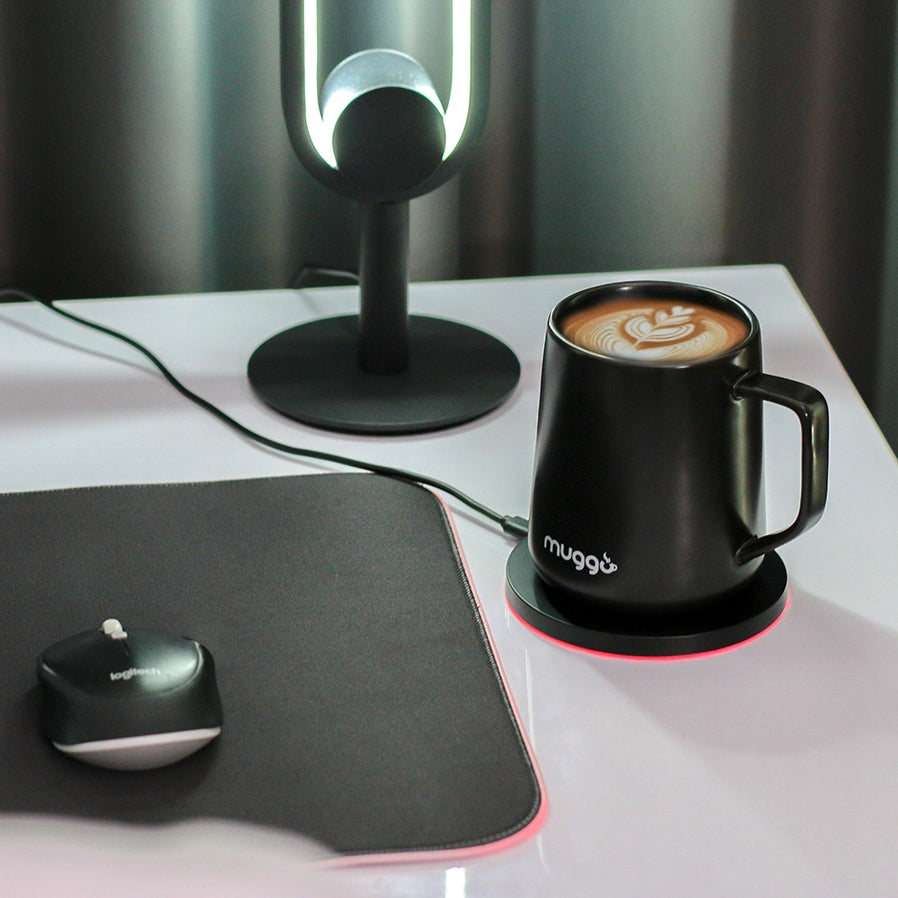 WARMING CUP AND WIRELESS CHARGING | MUGGO QI