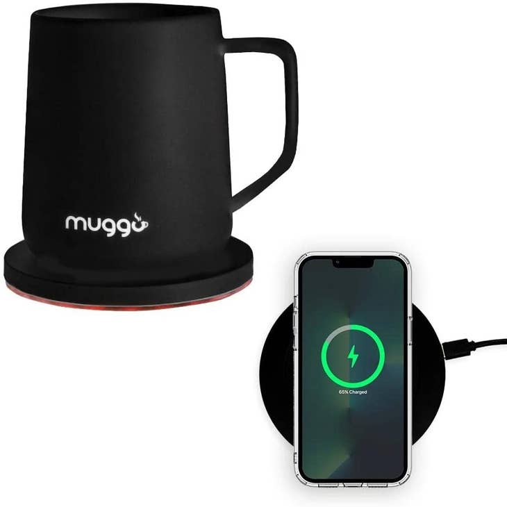 WARMING CUP AND WIRELESS CHARGING | MUGGO QI