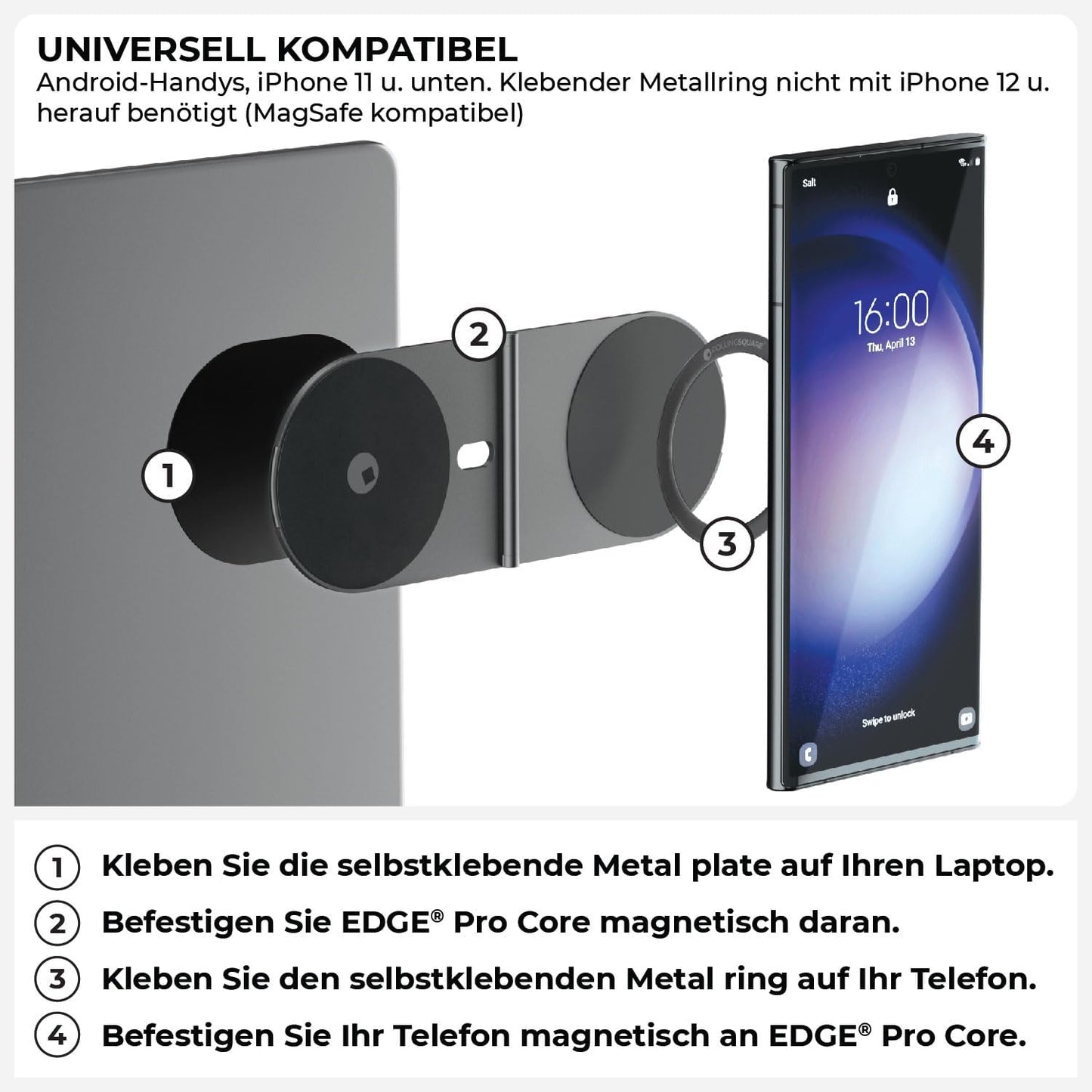 Magnetischer Handyhalter | EdgePro