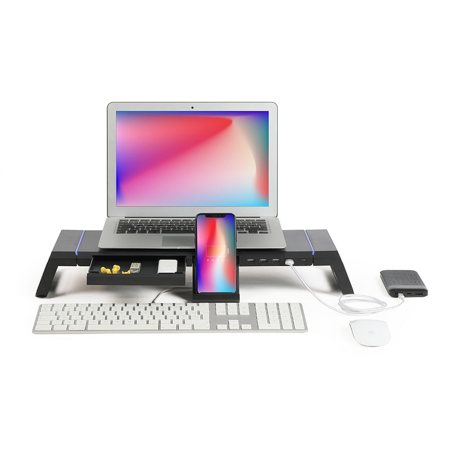 MULTIFUNCTIONAL MONITOR STAND WITH LED
