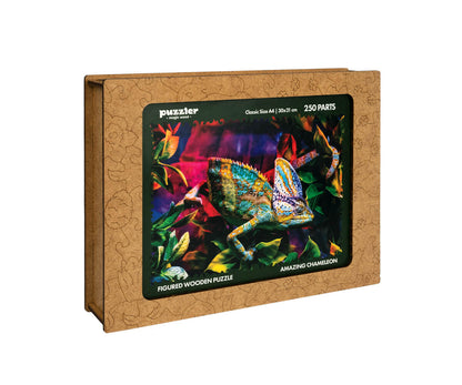 Chameleon | Woodlika wooden puzzle