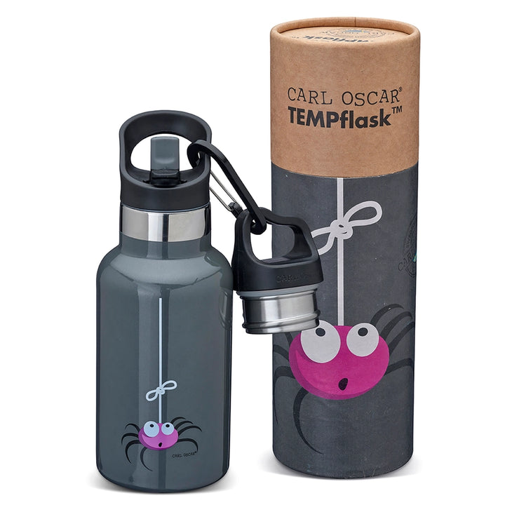 carl oscar thermos black