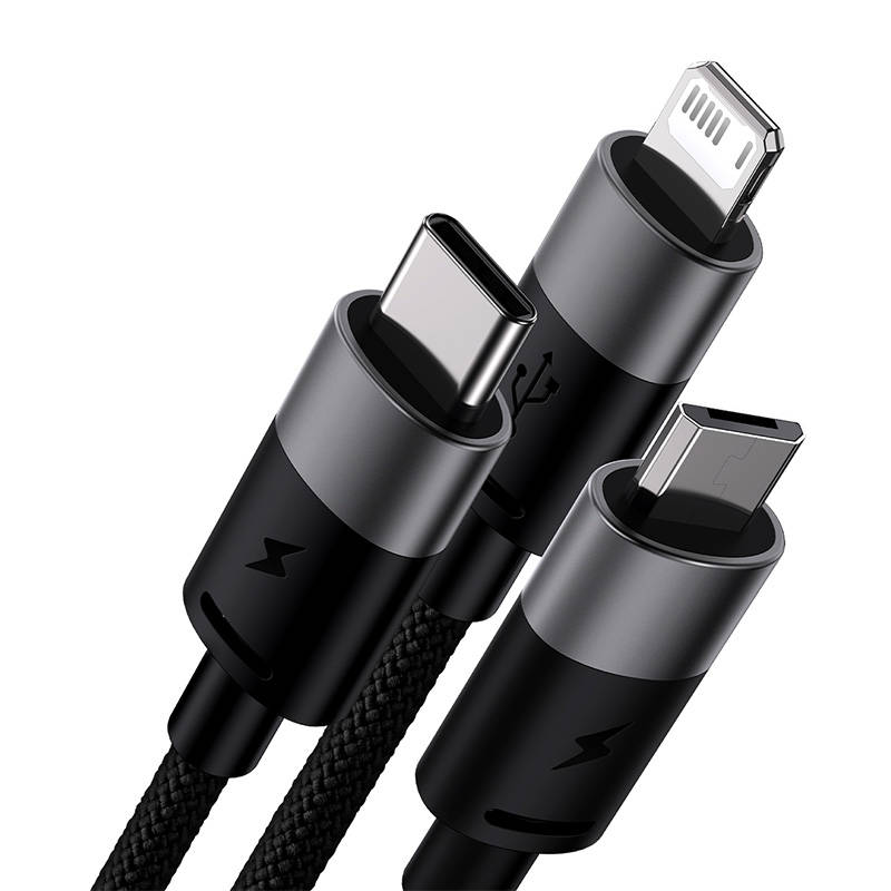 3in1 USB cable ultra-fast | Baseus StarSpeed ​​3.5A