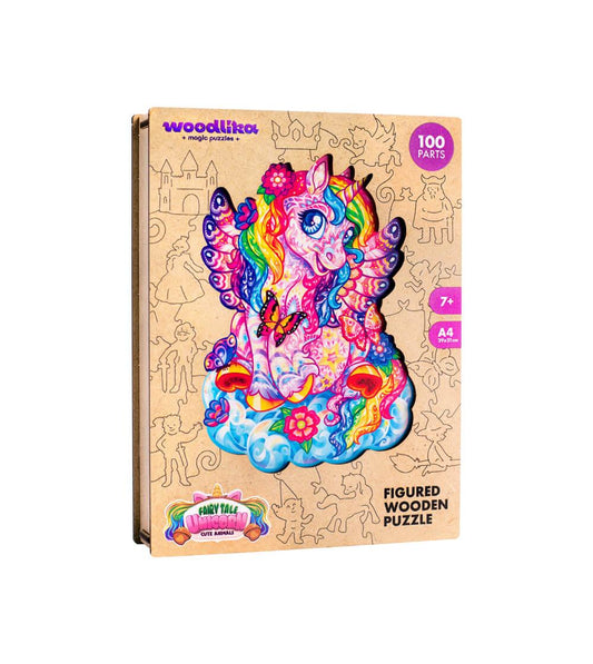 Holzpuzzle Einhorn | Woodlika Kinder Abenteuer