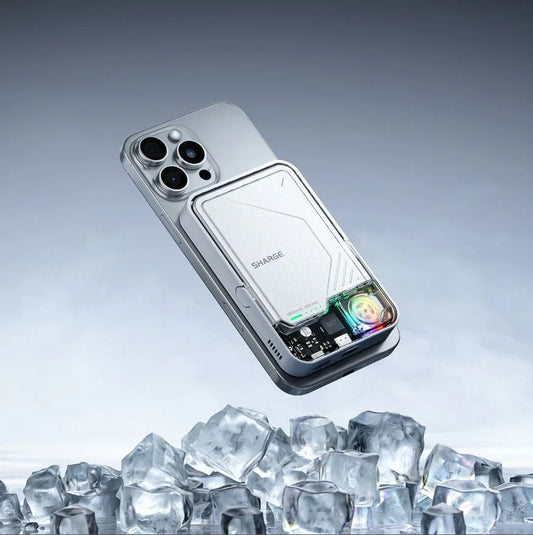 Wireless powerbank mit aktiver Kühlung | Sharge IceMag Qi-2