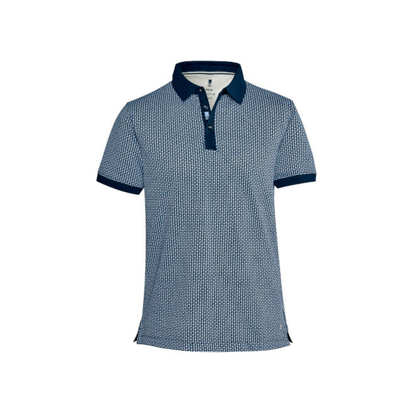 Poloshirt Prince Bowtie | Blau