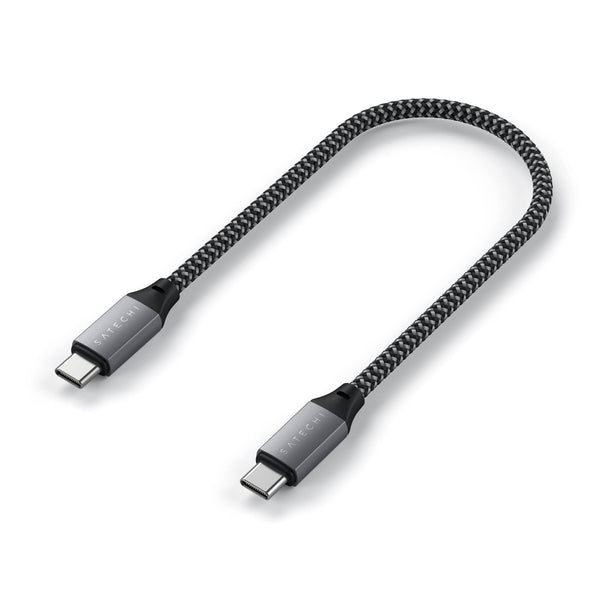 Satechi 100W USB-C Charging Cable 25cm Short | Charging and Data Transfer