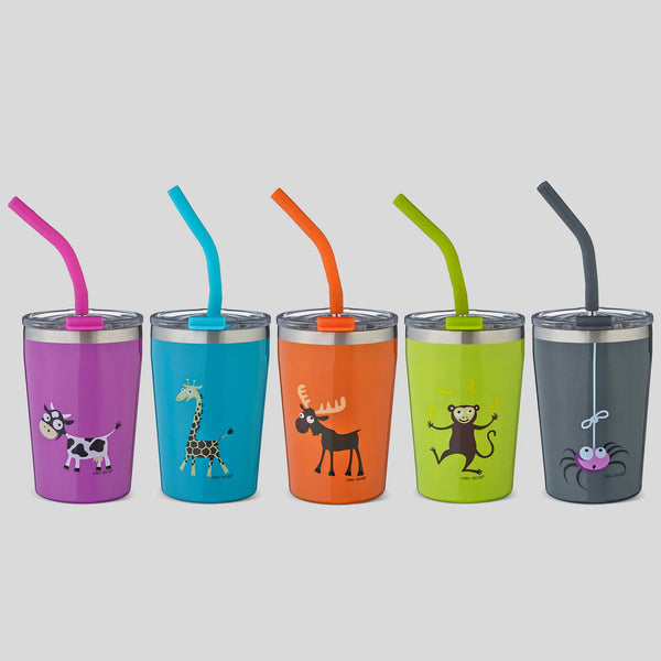 Trinkbecher mit Strohhalm für Kinder | Carl Oscar Temp Tumbler