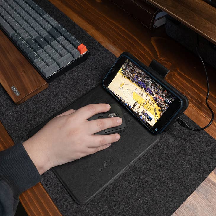 Multi-Task Pad | inductive charging and mouse pad