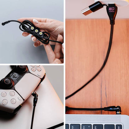 Kabel 360 Pro | USB Magnet Ladekabel 100W